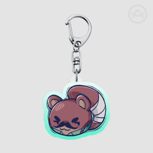 Punch Up Ringtail Slime Charm