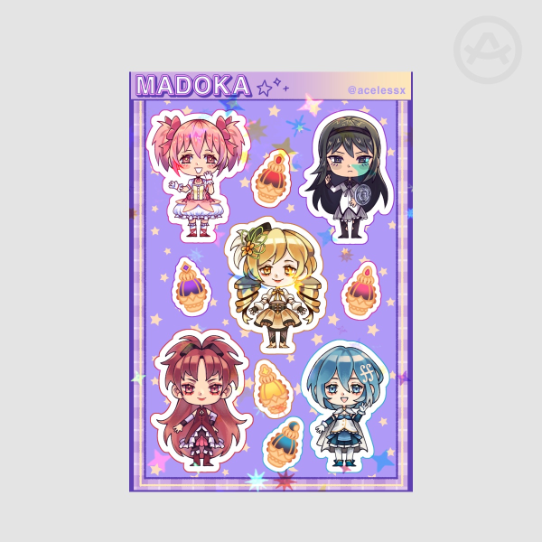 Madoka Magica Stickers