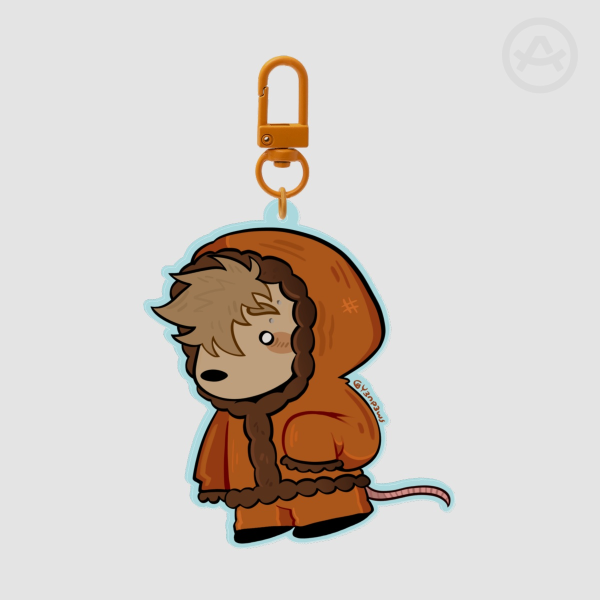 South Park Kenny McCormick Rat Keychain
