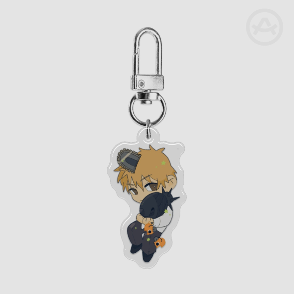 Denji Chainsaw Man (plush series) Epoxy keychain