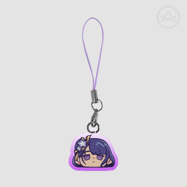 Raiden Shogun Genshin Impact Phone Charm