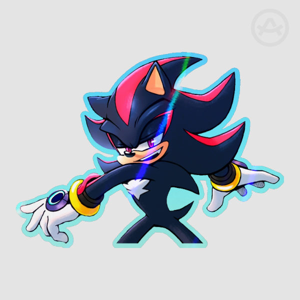 Shadow The Hedgehog - Sonic (Sticker)
