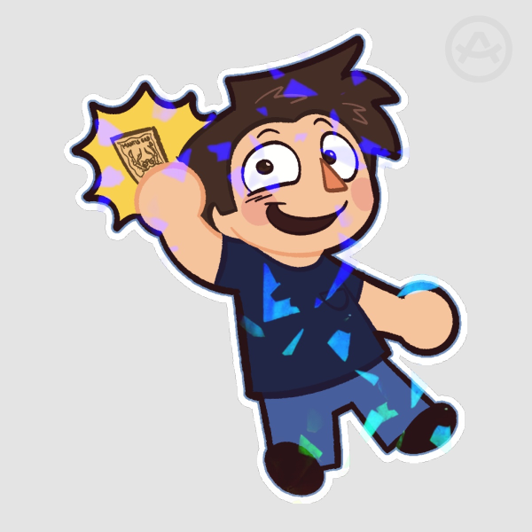 Luke Carder Sticker