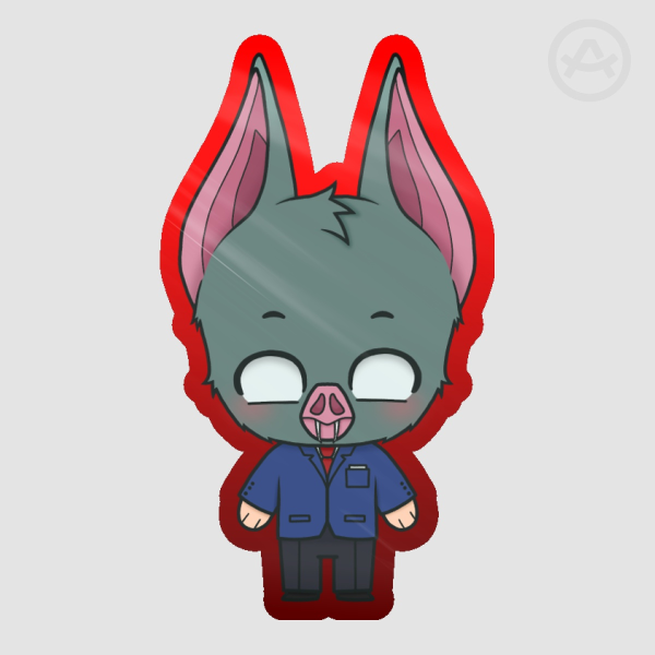 Chibi Sonar Sticker