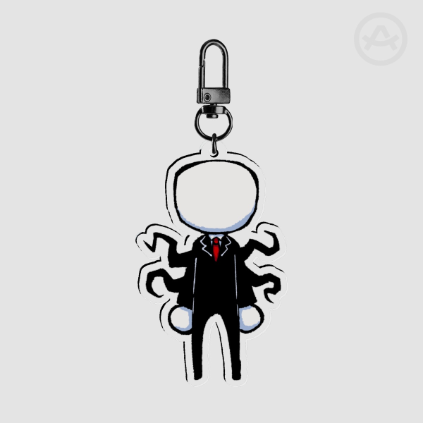 Slenderman Mini Keychain/Charm