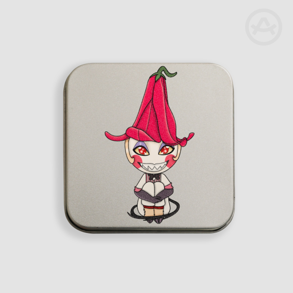 Chibi Lucifer Metal Storage Box