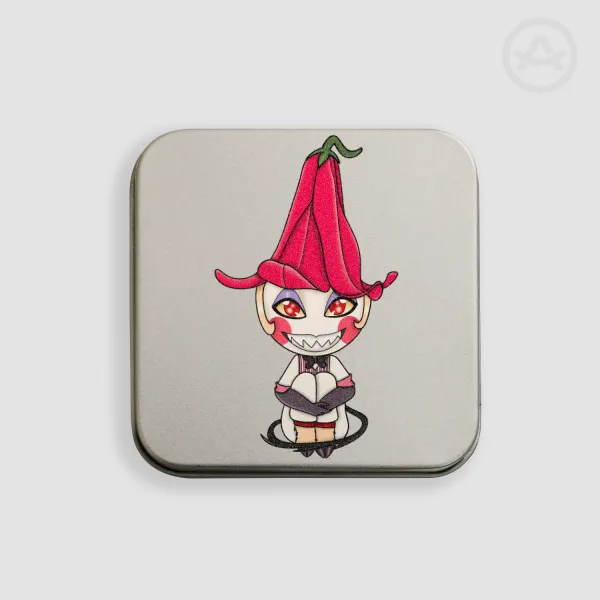 Chibi Lucifer Metal Storage Box