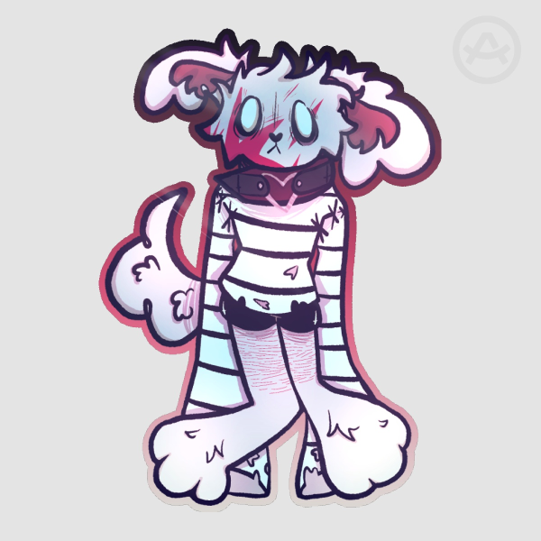 “Good Boy” — Glossy Sticker