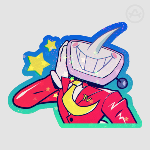 Tenna - Deltarune (Sticker)