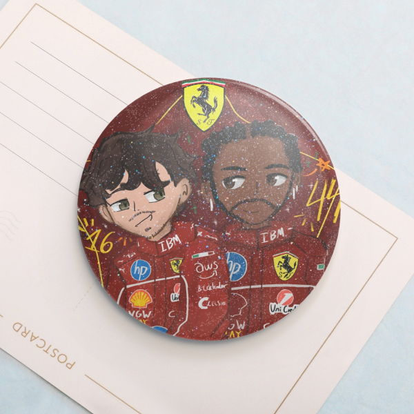 Formula 1 Charles and Lewis Pin