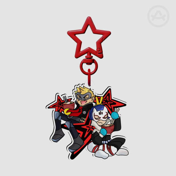 Persona 5 Ryuji Yusuke Keychain