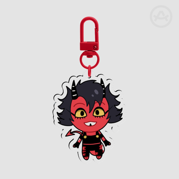 Millie Clear Acrylic Keychain