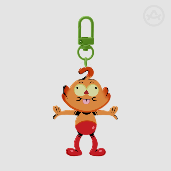 Foo Full Bleed Acrylic Keychains