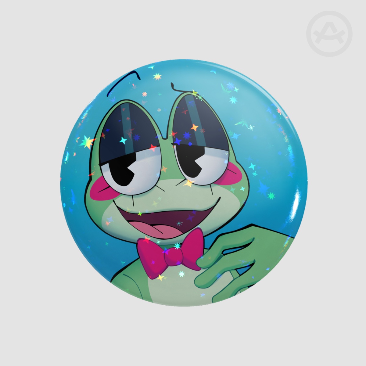 Ribbit 🟆 Round Badge