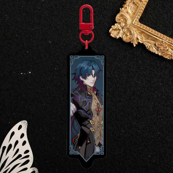 Blade Honkai: Star Rail Wooden Keychain