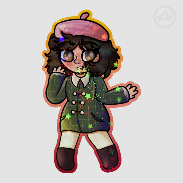 Little Misfortune Sticker