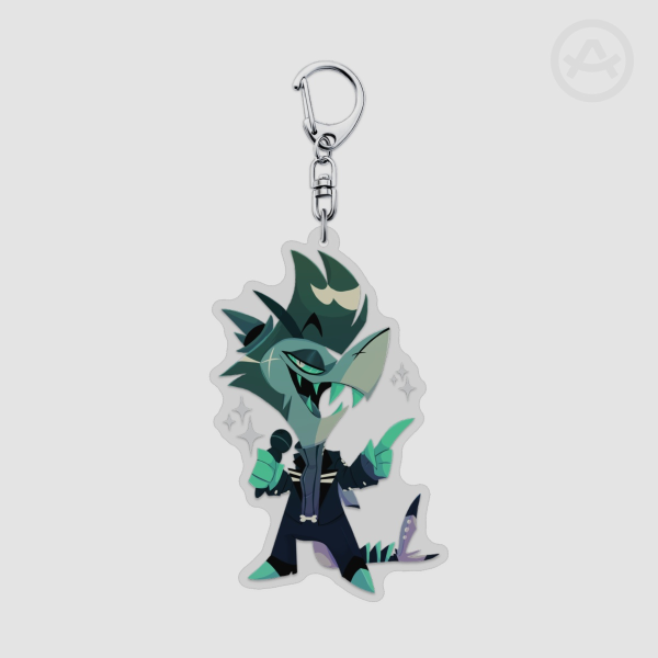 Helluva Boss Chaz Chibi - Epoxy Acrylic Keychain