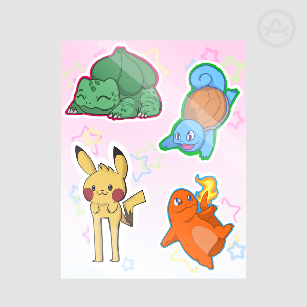 Starters Stickers Sheet