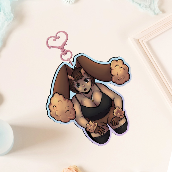 Lopunny Gijinka Keychains
