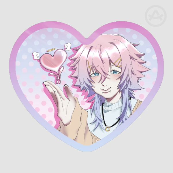 Ren Colored Edge Die Cut Sticker
