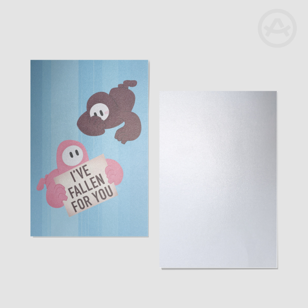 I've Fallen For You Fall Guys Valentine