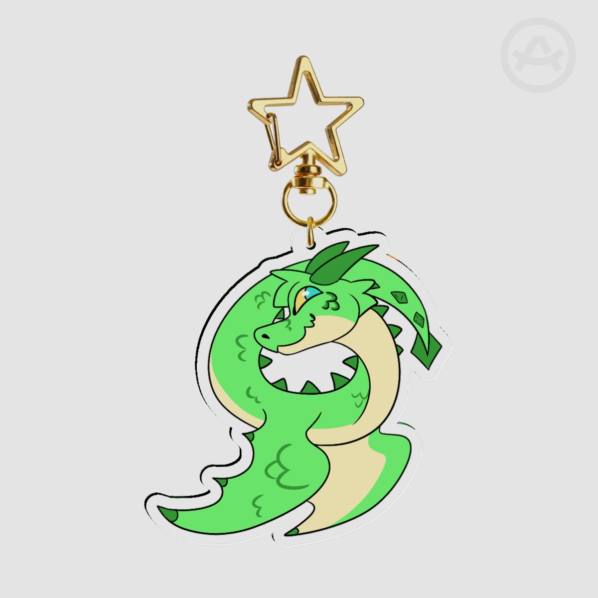 Amphitheatre Dragon Keychain