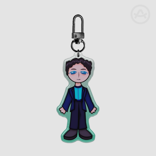 SQUIP Original Cast Epoxy Keychain