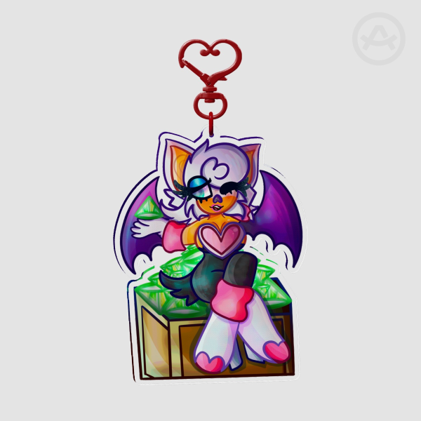 Rouge the Bat Keychain