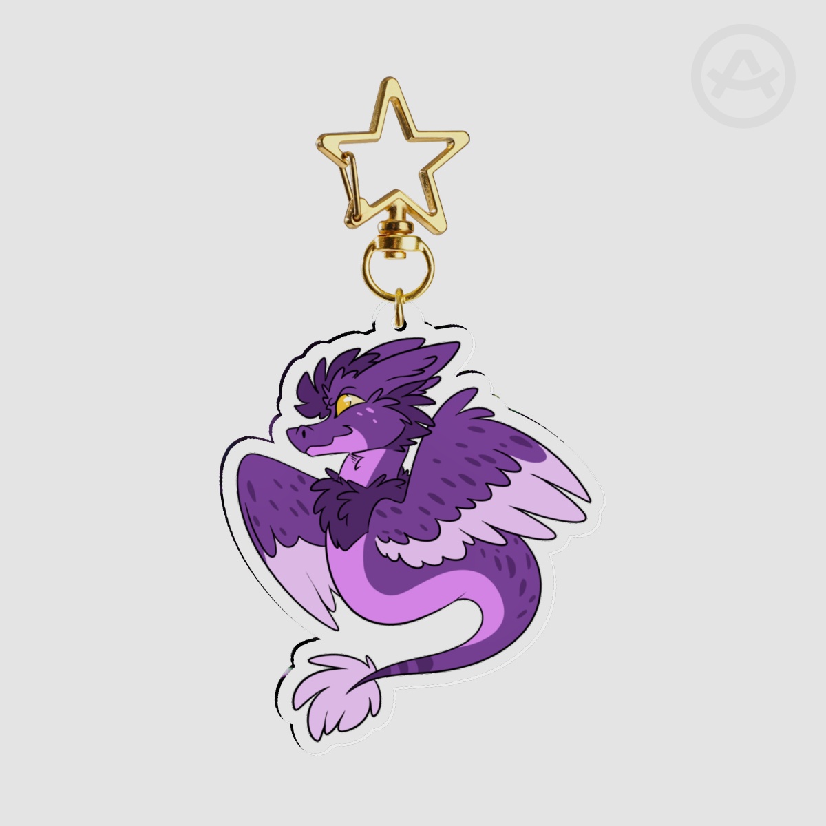 Coatal Dragon Keychain