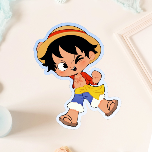 Luffy Cutie Sticker