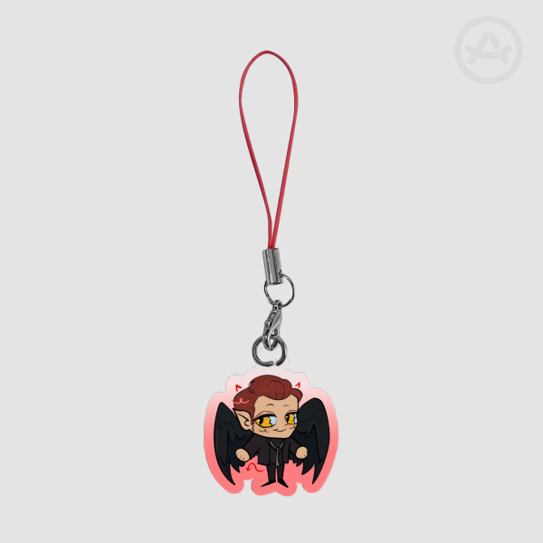 Crowley Good Omens Phone Charm
