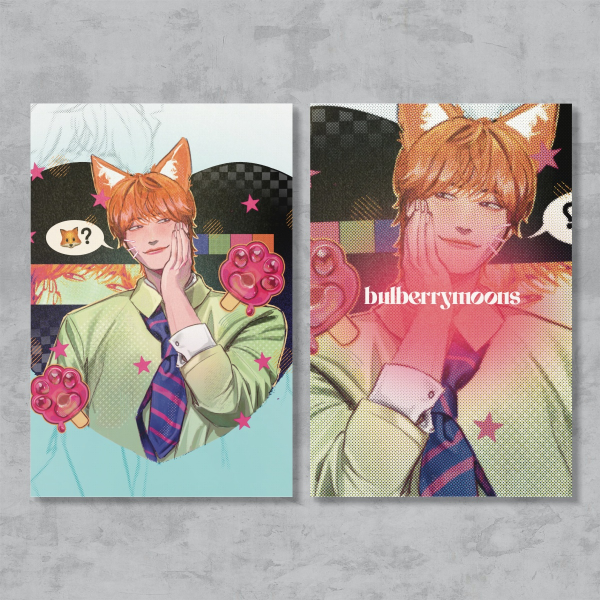 Stray kids Jeongin I.N x zootopia Postcards
