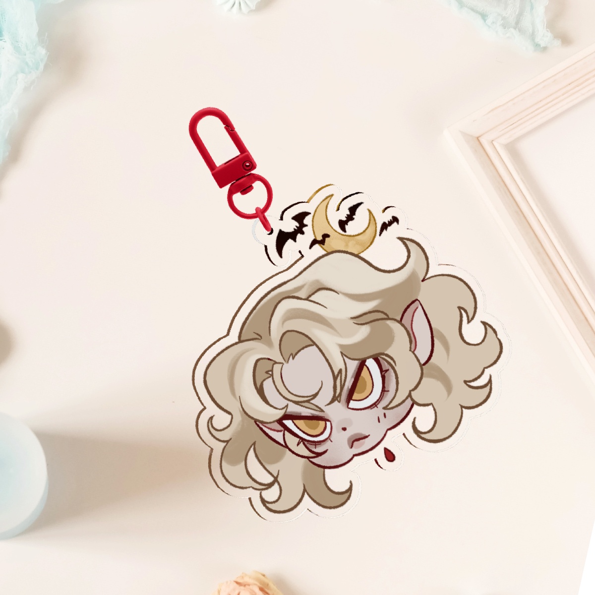 【Castlevania】- Alucard Goobie Acrylic Keychain