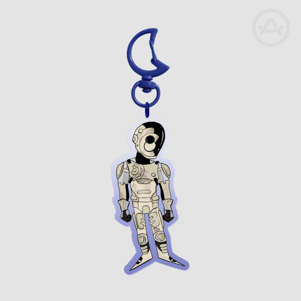 Murderbot Acrylic Keychain