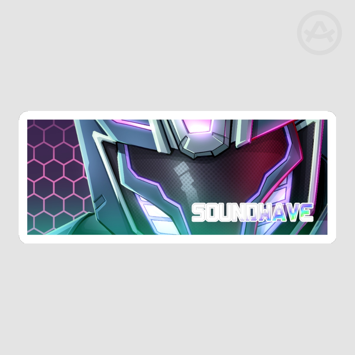 Hot Foil Sticker - Soundwave
