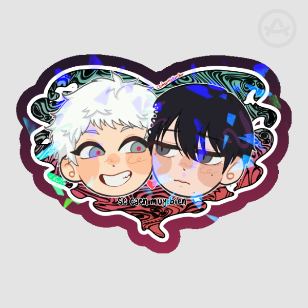 "se caen bien" yoshikaru / tshd sticker holo