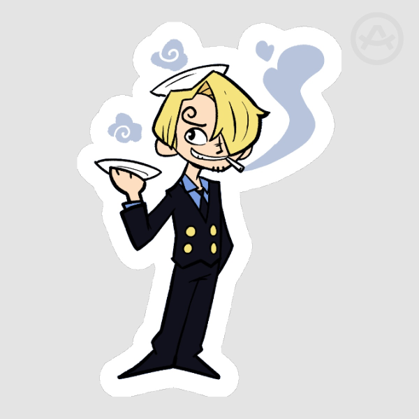 Sanji Chibi Sticker