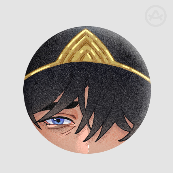 Olruggio plush badge