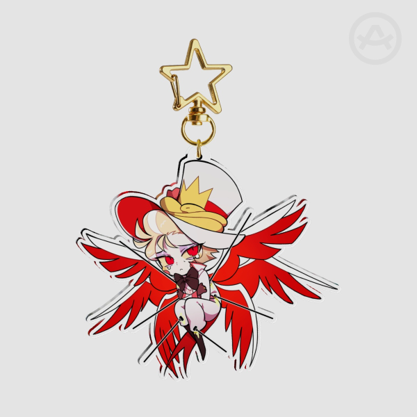 Wounded Lucifer Keychain