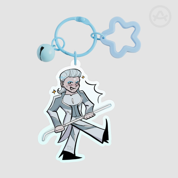 Castor/Zuse Tron: Legacy Acrylic Keychain