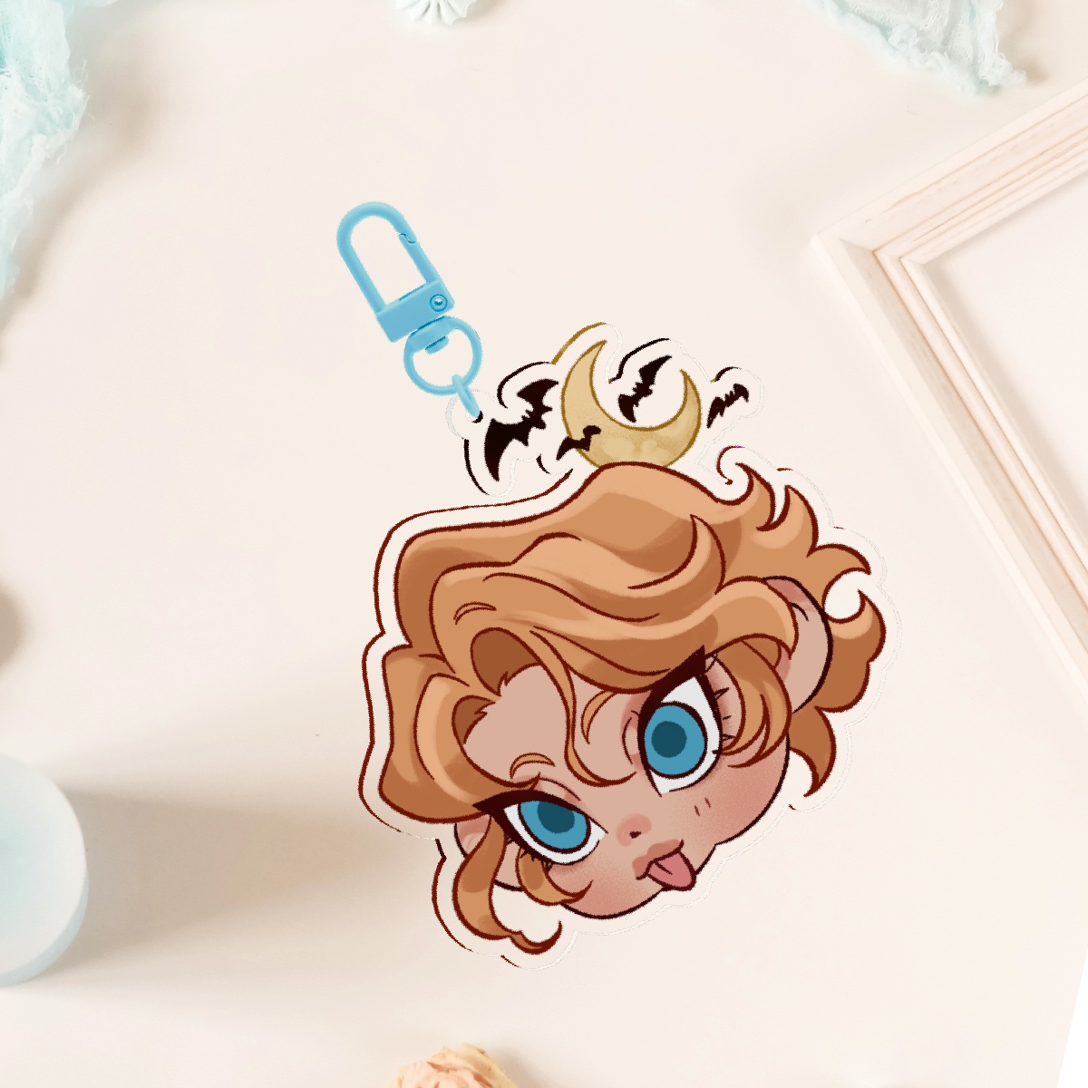 【Castlevania】- Sypha Goobie Acrylic Keychain