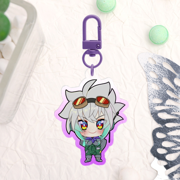 CY YU CHIBI KEYCHAIN