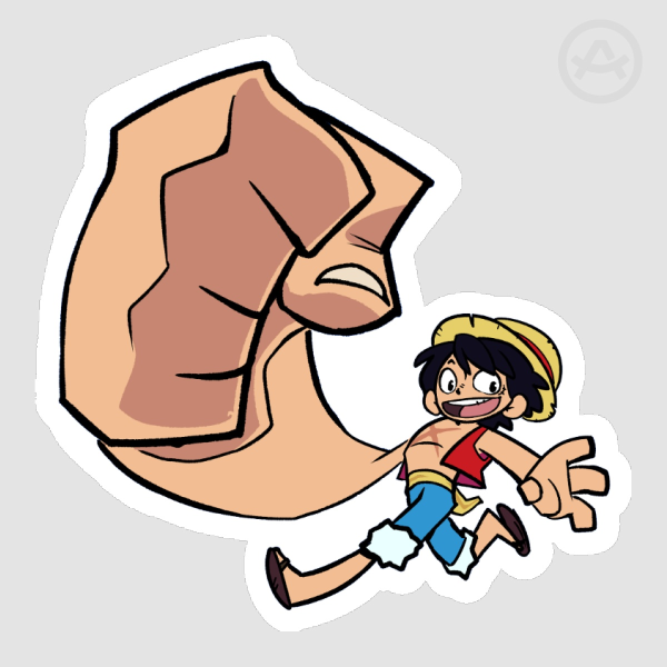 Luffy Sticker
