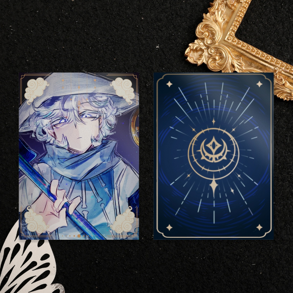 World hater silvery card (event)