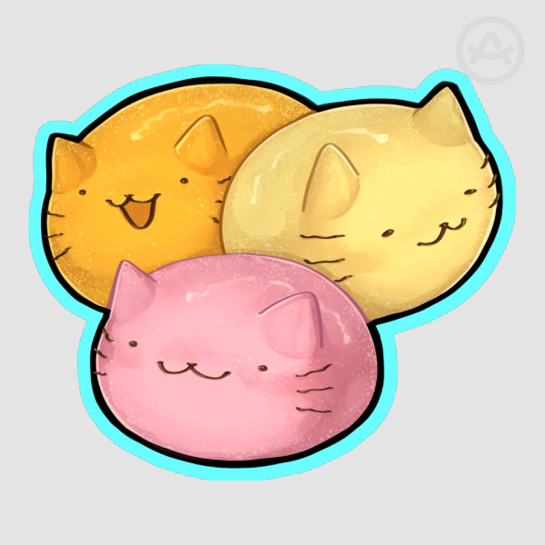 Mochi Cats | Sticker