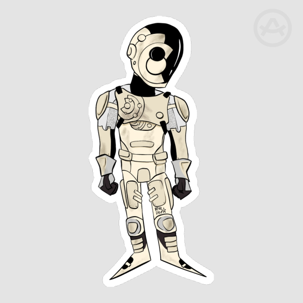 Murderbot Sticker
