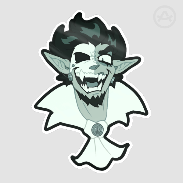 Count Erfit Sticker