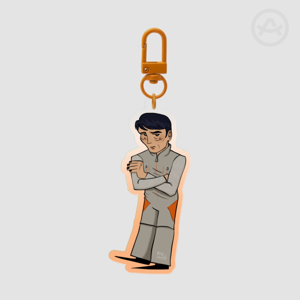 Gurathin Murderbot Acrylic Keychain