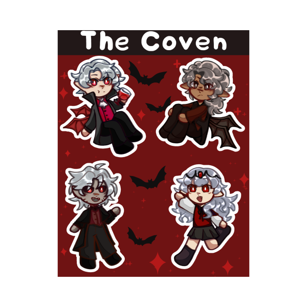 Vsmp The Coven Sticker Sheet