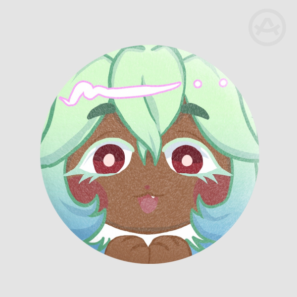 Angel Cross Plush Badge